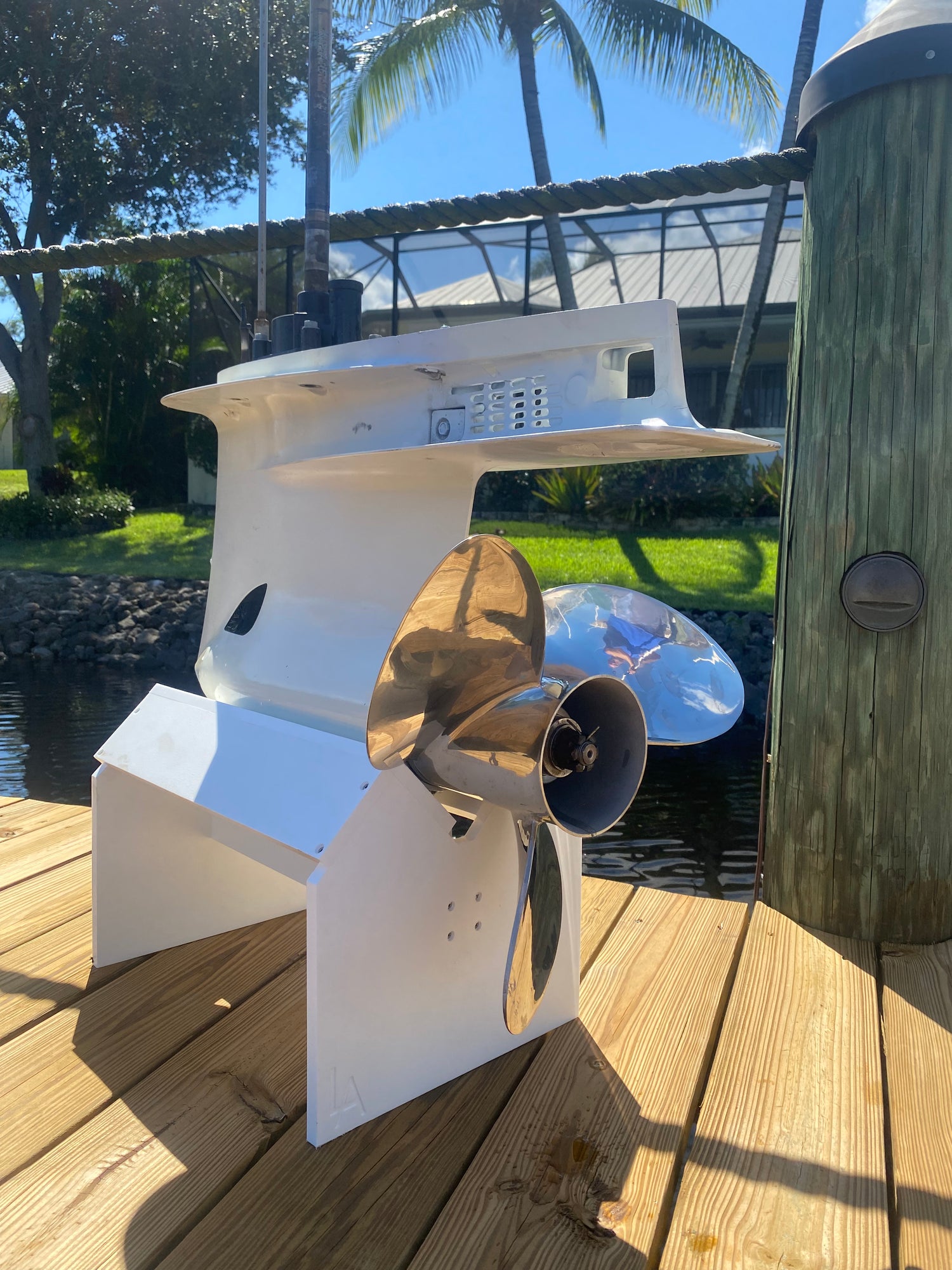 UNIVERSAL LOWER UNIT STAND – LA Boat Works